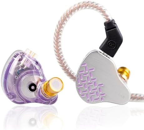 Kinboofi KBEAR Rosefinch Aqua Green Wired In-Ear Headphones – High-Performance Noise-Canceling Earbuds with Aviation-Grade Zinc Alloy Construction and Detachable Cable for Custom Audio – Perfect for Singers and Audiophiles Seeking Unmatched Sound Clarity and Comfort