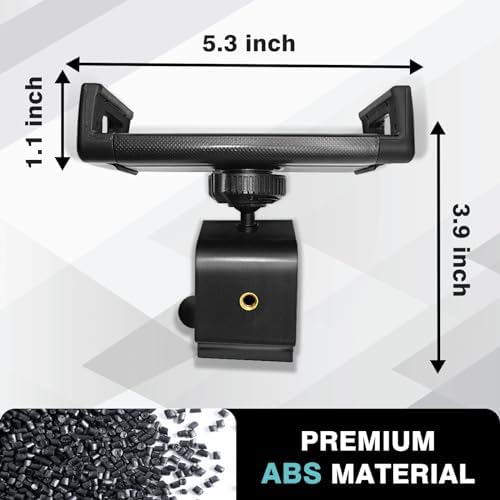 Tesla Model Y & Model 3 Mag Safe-Compatible Dashboard Phone Holder – 360° Adjustable Cradle for All Smartphones & Tablets – Secure 1/4 Screw Mount for Ultimate Safety and Accessibility – Essential EV Accessory for Hands-Free Navigation and Optimal Driving Experience