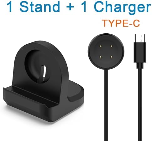Elegant White Charging Dock for Google Pixel Watch 3/2 – Effortless Cable Management for a Neat Nightstand – Sturdy Silicone Base for Ultimate Stability – Rapid Type-C Charging for Hassle-Free Overnight Power – Perfect Addition for an Organized Lifestyle and Enhanced Smartwatch Accessibility