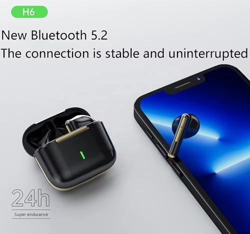 Emerald Green Bluetooth 5.2 Wireless Earbuds – Lightweight Design for Active Lifestyles, Crystal Clear Call Quality with Dual Microphones, Touch Control for Effortless Playback, Voice Assistant Enabled, Quick Pairing for Instant Audio Enjoyment – Elevate Your Listening Experience