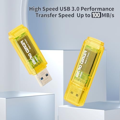 Ultra-Fast 64 GB USB 3.0 Flash Drive 5-Pack – Compact Memory Sticks for Effortless Data Storage and Transfer – Perfect for Home, Office, and On-the-Go Use – Compatible with All Devices