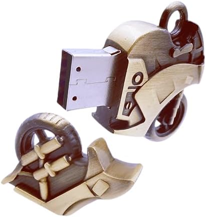 128 GB Rugged Metal Motorcycle USB Flash Drive – High-Speed Data Storage for Adventurers and Professionals, Stylish Design, Universal Compatibility, and Enhanced Durability