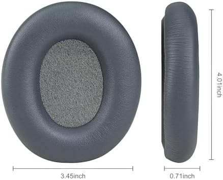 Ultimate Memory Foam Replacement Earpads for Skullcandy Crusher ANC 2 – Exceptional Noise Isolation and Unmatched Comfort for Enhanced Audio Experience, Ideal Fit for Wireless Headphones (Sleek Black)