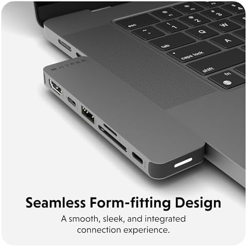 Revolutionize Your Workspace with the Hyper Drive Next 6-Port USB C Hub – Unmatched 4 K 60 Hz Output, 100 W Fast Charging, and Eco-Friendly Design for Seamless Mac Book and PC Connectivity – Unlock Effortless Multitasking and Enhanced Productivity Today