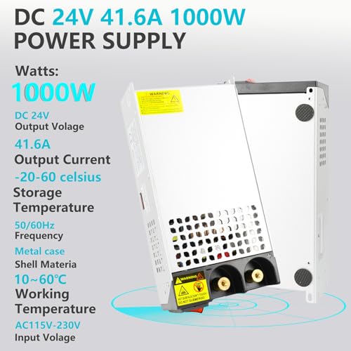 High-Performance 110 V AC to 12 V DC Power Supply Transformer – 50 A 600 W Switching Mode Adapter for CCTV Systems, 3 D Printers, and Security Equipment – Unmatched Efficiency and Broad Compatibility