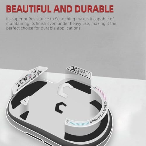 Upgrade Your Gaming Precision with YIMAGUJRX Glass Mouse Skates for Logitech G 502 Lightspeed Wireless – Experience Lightning-Fast Movement and Unmatched Durability, Perfect Fit for Enhanced Control and Comfort, Sleek Black Design!