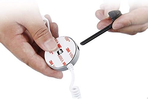 Mobile Phone Anti-Theft Stand Smart Phone Burglar Alarm Display Alarm(Silver with lingtning Interface) – Enhanced Compatibility and Speed