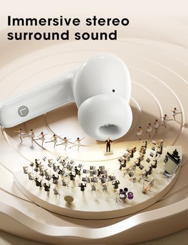 Elevate Your Listening Journey with Advanced Wireless Bluetooth Earbuds – Immersive Deep Bass Audio, Ultra-Long 48-Hour Battery Life, Lightweight Design for Ultimate Comfort, IPX7 Waterproof Rating for Active Use, AI-Enhanced Hands-Free Calling, Seamless Compatibility with i Phone & Android Devices