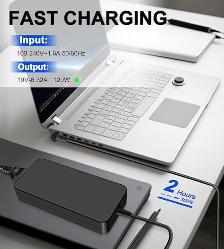240 W ASUS ROG Laptop Charger with 6.0 x 3.7 mm Connector | High-Performance Rapid Charging Adapter for Zephyrus, Strix, and TUF Series | Built for Gamers & Professionals with Advanced Safety Features and Long-Lasting Durability