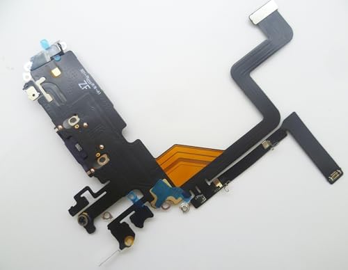 Revitalize Your i Phone 14 Pro with Precision Dock Connector Flex Cable Replacement – High-Performance Charging and Data Transfer Enhancement for 6.1 Inch Model, Built for Longevity and Seamless Installation