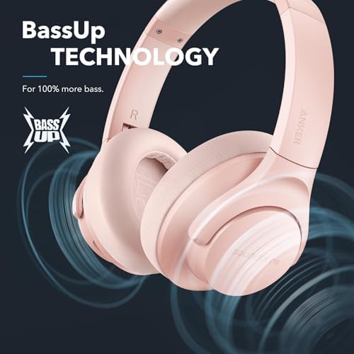 Anker Soundcore Life Q20 Wireless Over-Ear Headphones – Superior Hybrid Active Noise Cancellation, 70-Hour Battery Life, Premium Hi-Res Audio with Enhanced Deep Bass, Luxurious Comfort with Memory Foam Ear Cushions, Perfect for Travel and Office Environments, Quick USB-C Charging for Nonstop Audio Enjoyment