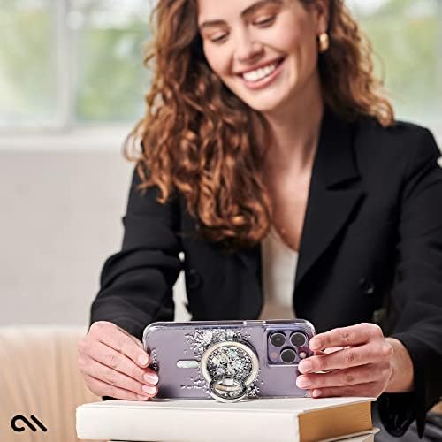 Elevate Your i Phone Experience with the Case-Mate Twinkle Diamond Magnetic Phone Ring Holder – Stylish Mag Safe Grip & Stand for i Phone 16 Pro Max, 15 Pro Max, 14, 13, 12 & Samsung S25 Ultra – Effortless One-Handed Use with Enhanced Security and 360° Rotation – Collapsible Design for On-the-Go Convenience – Compatible with All Mag Safe Devices – Transform Your Phone into a Fashion Statement – No Residue, Easy Removal, and 1-Year Warranty for Ultimate Peace of Mind