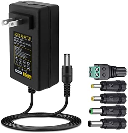 12 V 3 A Universal Power Adapter for Bluetooth and PC Speakers – Compatible with DOSS Sound Box XL, Braven BRV Series & Bose Companion II/III – Reliable Charger Cord for Optimal Sound Performance and Durability