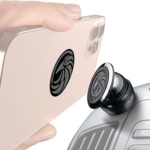 All-Metal Universal Car Phone Mount with Magnetic Grip – Secure Smartphone & GPS Holder for Dashboard – Enhance Driving Safety and Comfort – 360-Degree Rotation & Easy Installation – Compatible with All Devices