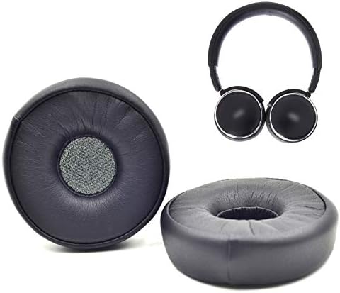 Upgrade Your Audio Experience with Premium Protein Leather N60 NC BT Ear Pads – Soft Foam Replacement Cushions Compatible with AKG N60 NC Wireless Bluetooth Headphones in Classic Black – Enhanced Sound Isolation and Comfort for Long Listening Sessions