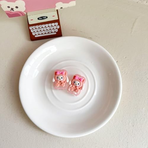 Adorable 3 D Cartoon Charger Protectors – Kitty & Bear Pack of 2 for i Phone 11, 12, 13, 14 Pro Max – Cute Silicone Cable Sleeves for Enhanced Durability & Style – Protect Your Charging Heads from Damage & Dust with Kawaii Designs – Compatible with 18 W & 20 W i Phone Chargers – Lightweight & Portable Charging Accessories for Everyday Use