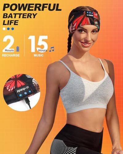 Discover the Ultimate Comfort with LC-dolida’s Bluetooth Sleep Headband – The Perfect Fusion of Relaxation and Functionality for Insomnia Relief and Active Lifestyles – USB-C Rechargeable, Soft Fabric, Ideal for Meditation, Yoga, Travel, and Workouts – Experience Seamless Connectivity with Bluetooth 5.4 and Enjoy High-Quality Sound while Blocking Out Distractions – Lightweight and Breathable Design for All-Night Wear – Elevate Your Sleep and Focus on Wellness with Our Dual-Function Sleep Mask and Headphones – A Thoughtful Gift for Yourself or Loved Ones Seeking Serenity and Comfort in Every Moment.