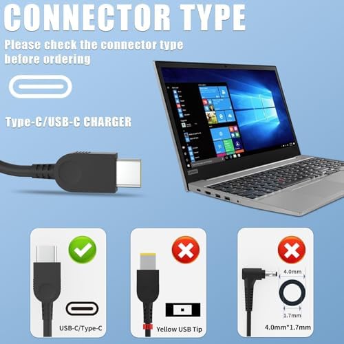 Efficient 65 W USB-C Power Adapter for HP Elite Book & Chromebook – Ultra-Fast Charging, Lightweight, and Safety-Enhanced for Seamless Mobility and Dependable Performance