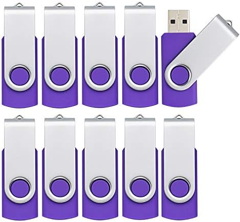 KOOTION 10 Pack USB 3.0 32 GB Flash Drive – Ultimate High-Speed Portable Memory Stick for Effortless File Storage and Transfer, Sleek Black Design for Professionals and Students