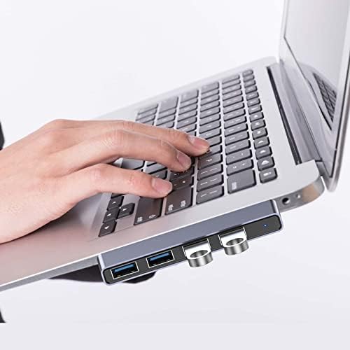 Enhance Your Digital Workspace with Fidioto USB Hub 2 Pack – Versatile 4-Port Adapter for Laptops & Macs, Featuring 1 Ultra-Fast USB 3.0 Port and 3 USB 2.0 Ports for Effortless Device Connectivity and Data Transfer, Ideal for Busy Professionals and Students on the Move