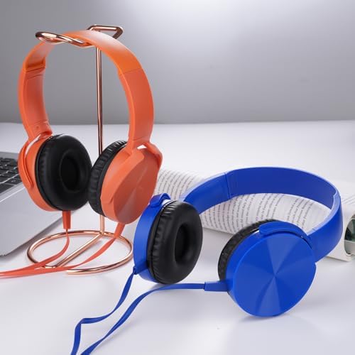 Classroom Audio Excellence: 10-Pack Durable Wired Headphones for Students – Adjustable Comfort, Enhanced Device Compatibility, Lightweight Design for Effortless Portability, Ideal for Group Learning and Focused Study Sessions
