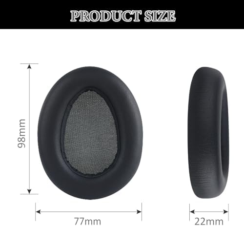 Enhance Your Audio Experience with Aiivioll JBuds Lux ANC Replacement Ear Pads – Premium Protein Leather & Noise Isolation Foam for JLAB Wireless Headphones in Elegant White – Effortless Installation for Ultimate Comfort and Superior Sound Quality