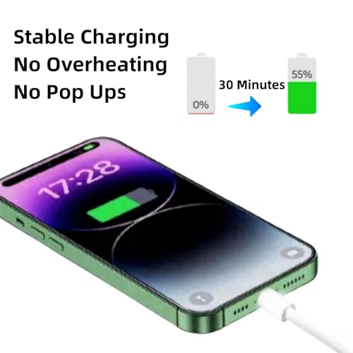 USB C Cable 20ft,C to C Cable Fast Charging 2 Pack,60W Extra Long Type C Cord Compatible with iPhone 16/15 Pro/15 Plus/16 Pro Max, iPad mini 6/ Pro 2021, Mac-Book Pro 2020, Samsung Galaxy S24,Switch – Enhanced Compatibility and Speed