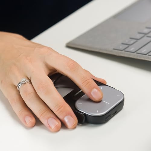 Revolutionize Your Workflow with the 2025 Wireless Mouse: 2-in-1 Detachable Remote Presenter & Ultra-Lightweight Clicker for PC, Mac & Laptop – Perfect for Seamless Presentations and Effortless Navigation – Enhanced Speed & Ergonomic Design for Ultimate Comfort