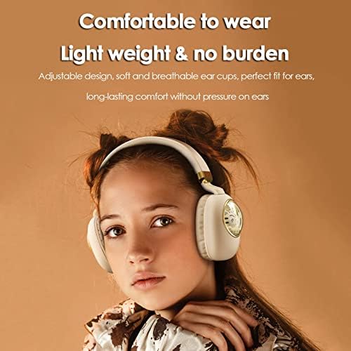 Enchanting Pink Cat Ear Bluetooth Headphones for Kids – Fun Noise-Cancelling Over-Ear Design with LED Lights, Ultimate Comfort for School, Travel, and Everyday Adventures – Elevate Young Music Experiences with Superior Sound Quality and Playful Style