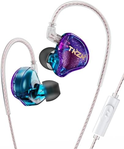 Experience Unmatched Audio Fidelity with Keephifi KZ ZVX In-Ear Monitor Earphones – 10 mm Dual Cavity Dynamic Driver, Premium Metal Shell, Detachable 2-Pin Silver-Plated Cable, and Integrated Mic for Audiophiles and Musicians – Superior Sound Quality and Comfortable Fit for All-Day Listening