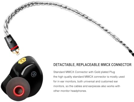High-Fidelity Dynamic Balance Wired In-Ear Earphones – Unleash Rich Sound with Dual Dynamic Drivers for Immersive Audio & Deep Bass – USB-C Compatible Earbuds Tailored for Gamers and Music Enthusiasts – Ergonomically Crafted for Comfort with a Chic Black Aesthetic