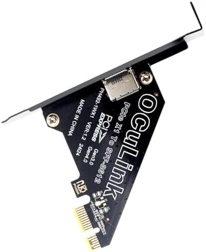 Elevate Your Computing Power: Cablecc SFF-8612 Oculink to M.2 NVMe PCIe SSD Enclosure Adapter for 2280 SSDs – Ultimate Speed and Compatibility Upgrade for Your Mainboard