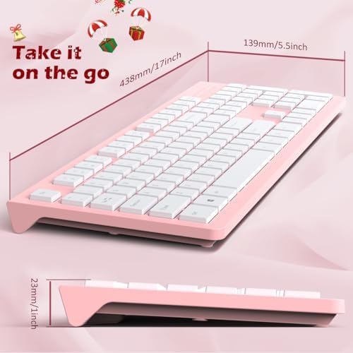 Upgrade Your Typing Experience with the Spill-Resistant USB Wired Keyboard – Low Profile Chiclet Keys, Large Number Pad, and Ergonomic Design for Enhanced Comfort and Speed – Perfect for Professionals and Home Users (Black)