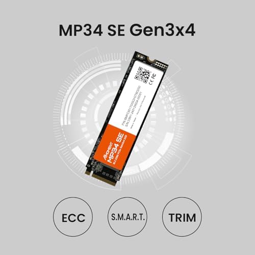 MMOMENT MT34 1 TB PCIe Gen3 NVMe M.2 2280 SSD – Supercharge Your Laptop and Desktop Performance with Blazing Fast 2000 MB/s Read Speeds for Gaming, Video Editing, and Efficient Data Management | Upgrade Your Storage Experience with Enhanced Compatibility and Reliability