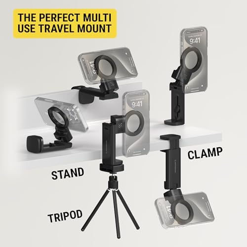 Revolutionize Your Driving Experience with Scosche Magic Mount™ SMSCUP – Adjustable Gooseneck Magnetic Phone Holder for Car, Compatible with i Phone 16-12 Series & Android Devices, Mag Safe Technology, Effortless Hands-Free Navigation, Secure Cup Holder Fit, Effortless Installation