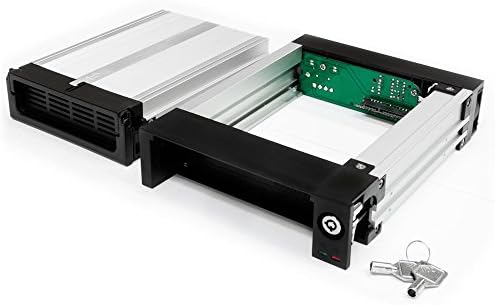 Kingwin Universal Hot Swap Mobile Rack for 2.5” & 3.5” SSD/HDD – Effortless Internal Tray-Less SATA Hard Drive Backplane Enclosure with 6 Gbps Support for SATA I/II/III & SAS I/II – Ultimate Flexibility and Enhanced Data Transfer Speed for Efficient Storage Management