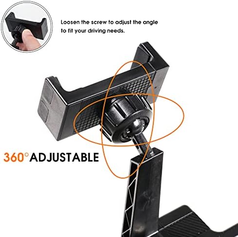 Revolutionize Your Ford Bronco Experience with the 360° Adjustable Dash Phone Mount Holder – Precision-Engineered Aluminum Smartphone Bracket for 2021-2025 Models, Perfect for 2-Door and 4-Door Interiors, Effortless Installation, Stylish Black Design for Maximum Durability and Functionality