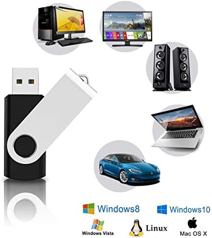 RAOYI 20 Pack 16 GB USB Flash Drive Set – Versatile USB 2.0 Memory Sticks for Effortless Data Storage and Sharing – Sleek Black Design for Home, Office, and Educational Use – Reliable and Portable Pen Drive Bundle