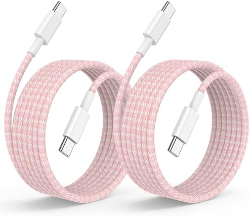 Ultra-Long 10 FT i Phone Fast Charger Cable – Type C to Lightning USB-C Cord for i Phone 16 Pro Max, 15 Series, i Pad & Mac Book Pro – Rapid Charging & Enhanced Durability for Seamless Connectivity