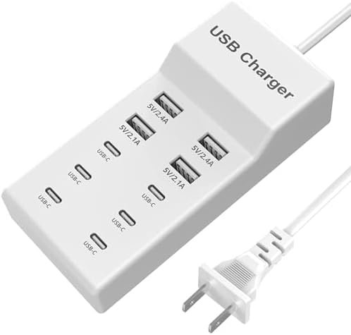 Ultra-Fast 140 W Ga N USB-C Power Hub – Smart 4-Port Charging Station for Laptops, i Phone 15/16, Mac Book Pro/Air, Galaxy S23/S24, and Dell – Sleek, Efficient Design for Home and Office Use