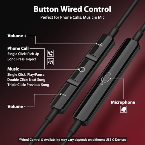 Jiunai Gradient Purple Wired Earbuds – High-Fidelity 3.5 mm Noise-Isolating In-Ear Headphones with Built-In Microphone, Volume Control & Tangle-Free Magnetic Design – Tailored for i Phone & Android Users – Ultimate Choice for Daily Commutes, Travel, and Academic Life