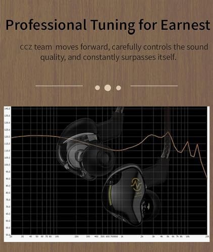 Unleash Your Sound Potential with CCZ Coffee Bean Wired Earbuds – Premium In-Ear Monitors for Musicians and Fitness Enthusiasts, Featuring Hi-Fi Bass and Patented Comfort Eartips – Perfect for Stage Performances, Workouts, and Everyday Listening – Lightweight, Durable Design for Unmatched Audio Quality in Any Setting