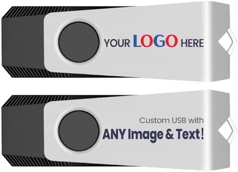 Wooolken 10-Pack 4 GB USB Flash Drives with Lanyards – Vibrant Swivel Memory Sticks for Effortless Data Storage and Backup, Ideal for Home and Office Use, USB 2.0 Compatibility for Quick File Transfers