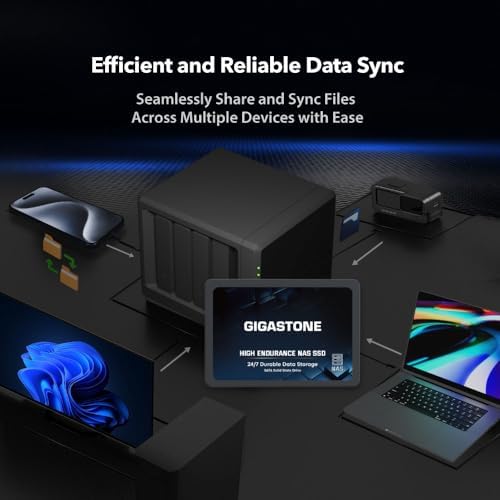 Transform Your Laptop and PS4 with Gigastone 256 GB SATA III SSD – Unleash Blazing 520 MB/s Read Speeds for Ultimate Gaming and Productivity – Reliable 2.5″ Internal Solid State Drive Featuring Advanced 3 D NAND and SLC Cache Technology – Revolutionize Your System’s Performance Today!