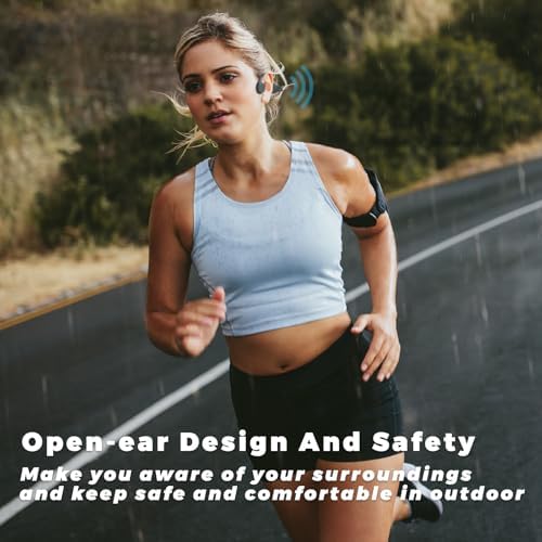 IP68 Waterproof Bone Conduction Sports Headphones with 64 GB MP3 Player – 8 Hours of Playtime for Swimming, Running, and Cycling – Lightweight Design with Bluetooth Connectivity for Unmatched Sound Clarity and Comfort