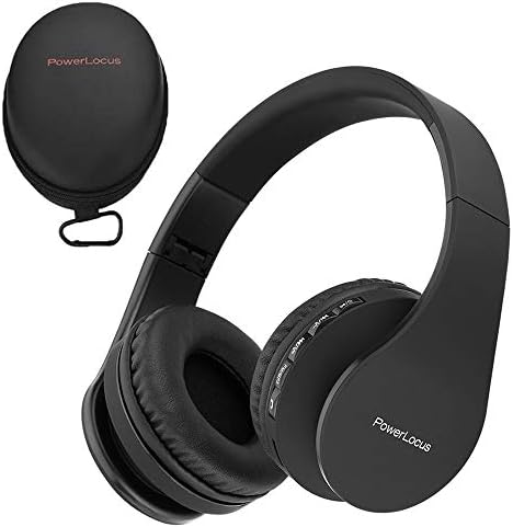 Experience the Ultimate in Comfort and Sound with Power Locus Stylish Purple & White Wireless Over-Ear Headphones – Hi-Fi Stereo Quality, Foldable Design for Travel, 12-Hour Battery Life, and Built-In Microphone for Hands-Free Calls – Perfectly Compatible with i Phone, Samsung, and LG Devices