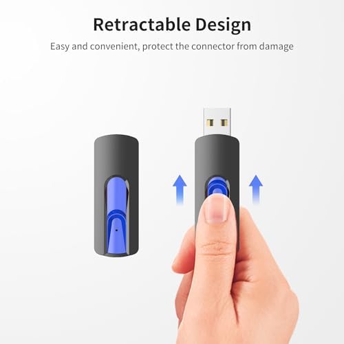 RAOYI 5-Pack 64 GB USB Flash Drives – High-Speed USB 2.0 Memory Sticks for Effortless Data Transfer and Storage – Portable Thumb Drives for PC and Laptop – Ideal for Organizing Photos, Documents, and Videos – Multi-Pack Convenience for Home and Office Use
