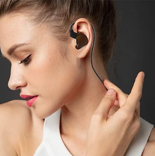 Unleash Your Sound Potential with CCZ Coffee Bean Wired Earbuds – Premium In-Ear Monitors for Musicians and Fitness Enthusiasts, Featuring Hi-Fi Bass and Patented Comfort Eartips – Perfect for Stage Performances, Workouts, and Everyday Listening – Lightweight, Durable Design for Unmatched Audio Quality in Any Setting