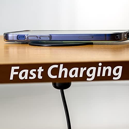 Elevate Your Charging Experience with the NTW Embedded Wireless Charging Pad – Seamlessly Integrates into Furniture for a Clutter-Free Workspace or Nightstand, Quick Charge Technology, Universal Device Support, Waterproof Design for Longevity – The Ideal Modern Solution for Effortless Power Accessibility