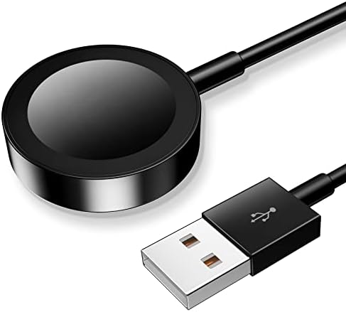Magnetic Fast Charging Cable for Apple Watch – Portable 1.6 FT Wireless Charger Compatible with All i Watch Series Ultra/10/9/8/7/6/SE/SE2/5/4/3 – Quick Connection & Enhanced Durability for Effortless Charging
